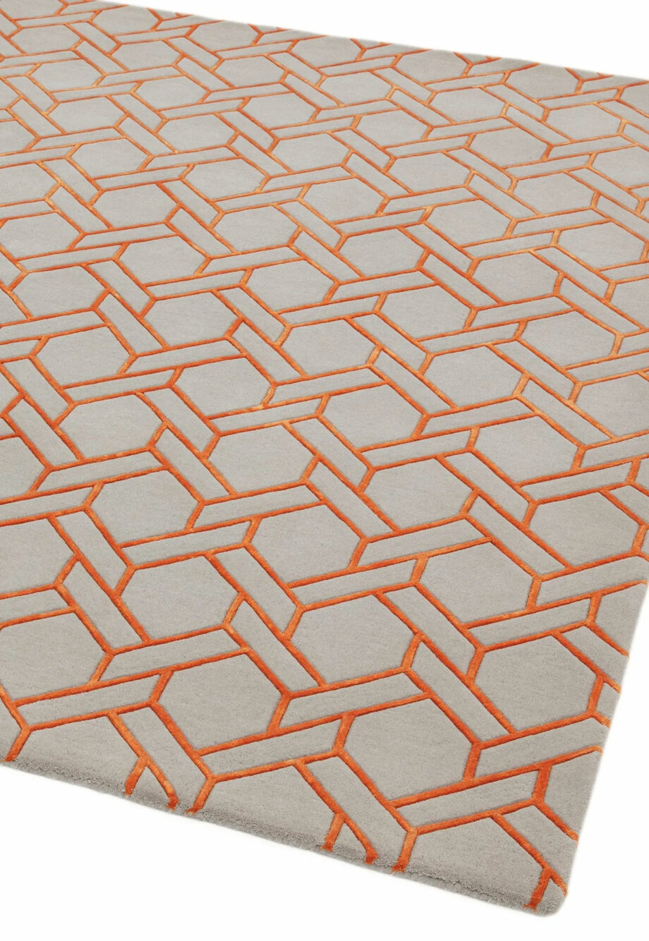 Asiatic Nexus fine lines silver orange 1