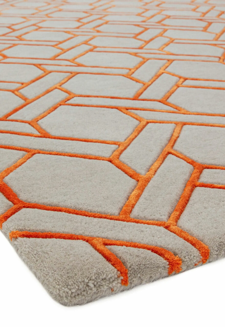 Asiatic Nexus fine lines silver orange 4