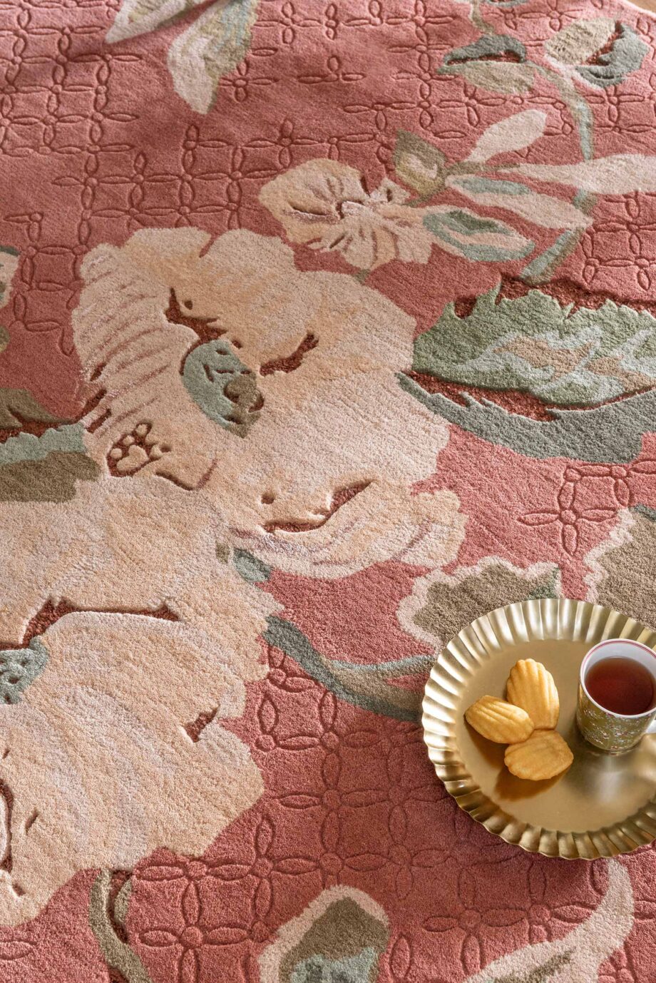 Laura Ashley Aylworth Trail Terracotta Orange 078603 interior B