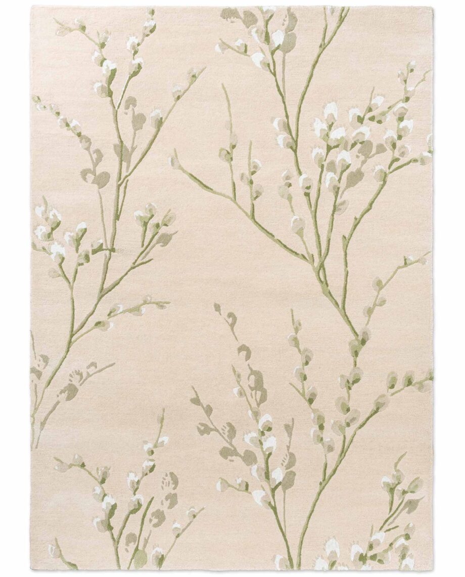 Laura Ashley Pussy Willow Hedgerow Green 079807 A