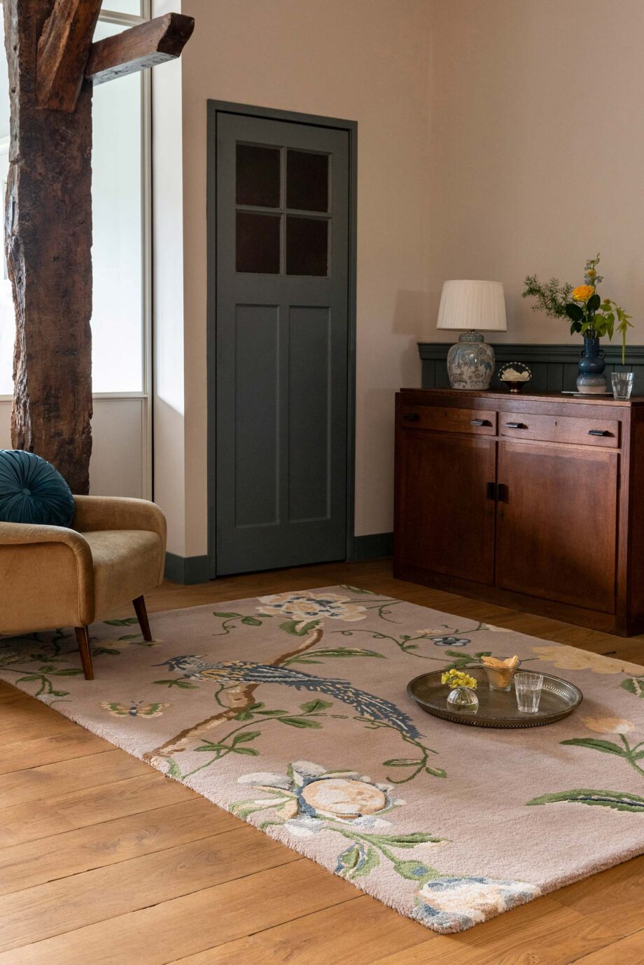 Laura Ashley Summer Palace Truffle Seaspray 081201 interior A