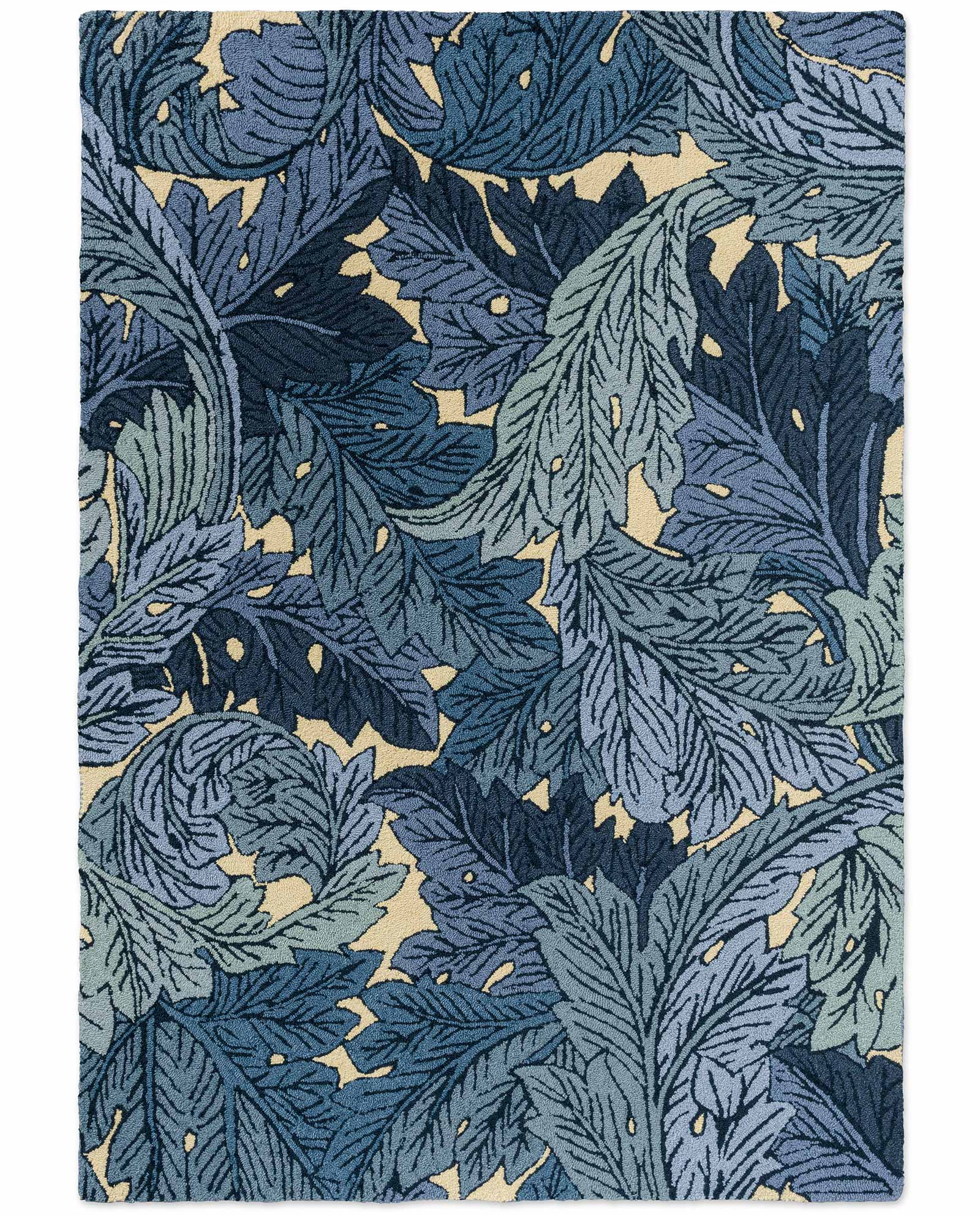 Morris Co Acanthus Indigo 427318 A outdoor