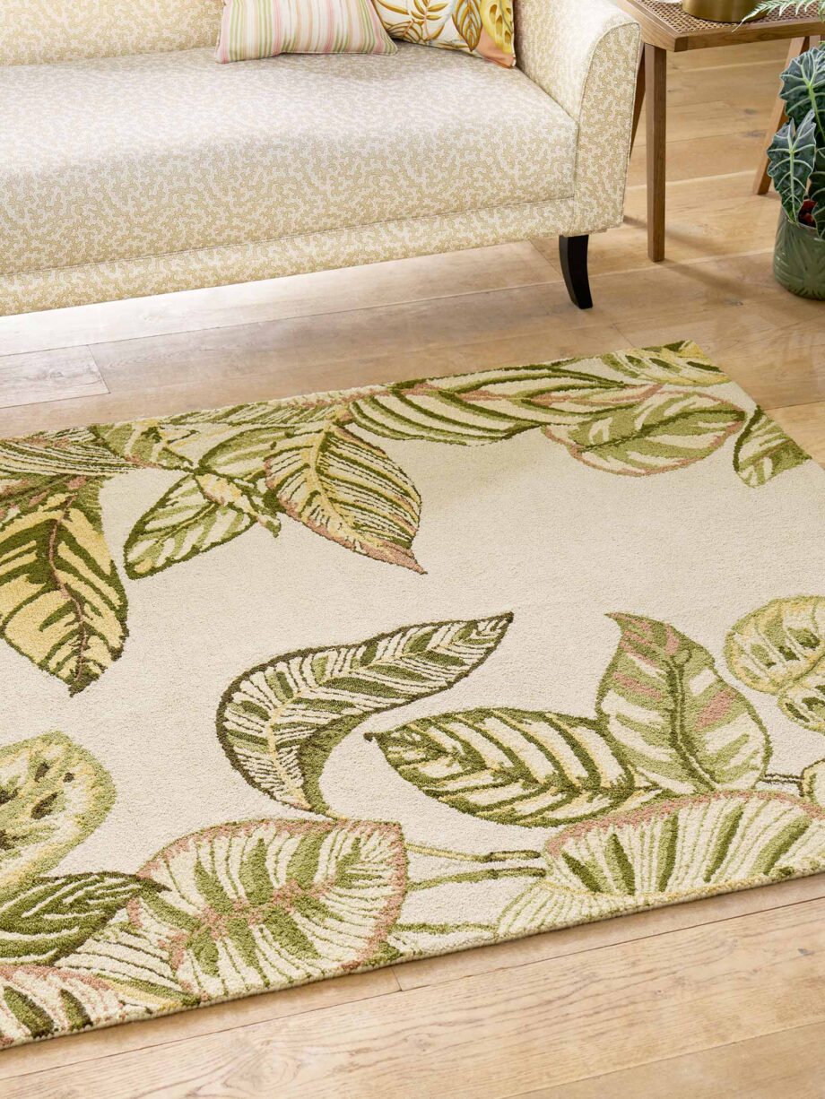 Sanderson Calathea Samphire interior B outdoor
