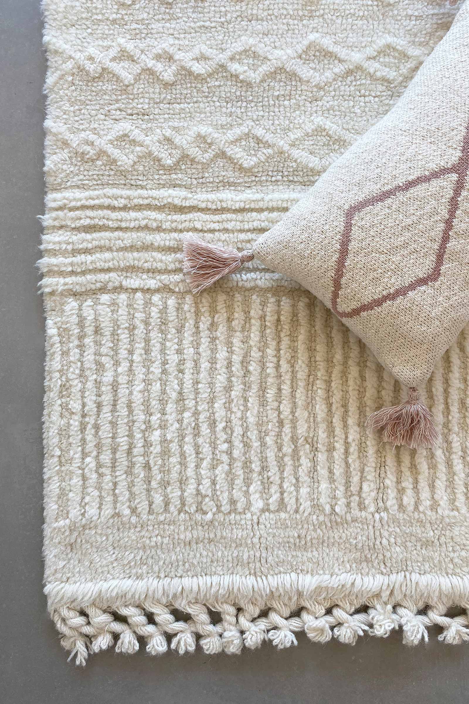 Lorena Canals Woolable Rug Ari Sheep White WO ARI WH K 10
