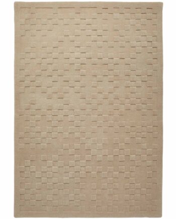 Concept Looms rug Priory PR 102 SQUARES TAUPE frontal