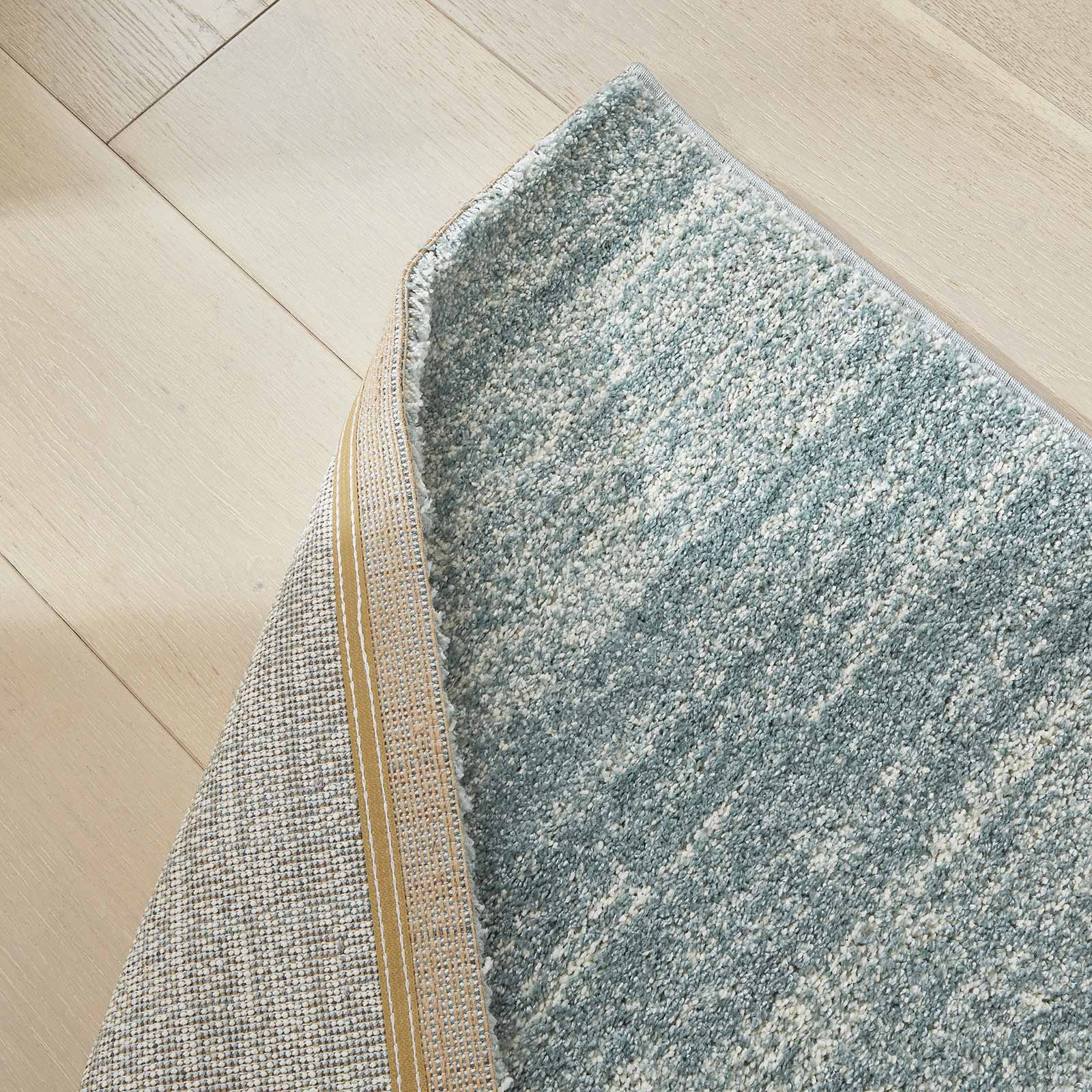 Concept Looms rug Somerset SOM101 AQUA fold