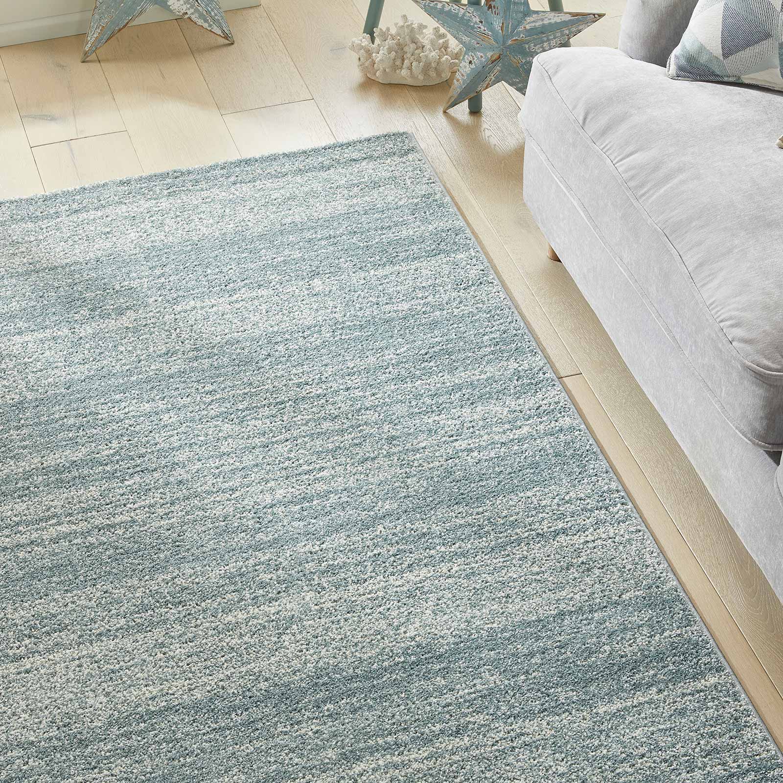 Concept Looms rug Somerset SOM101 AQUA zoom