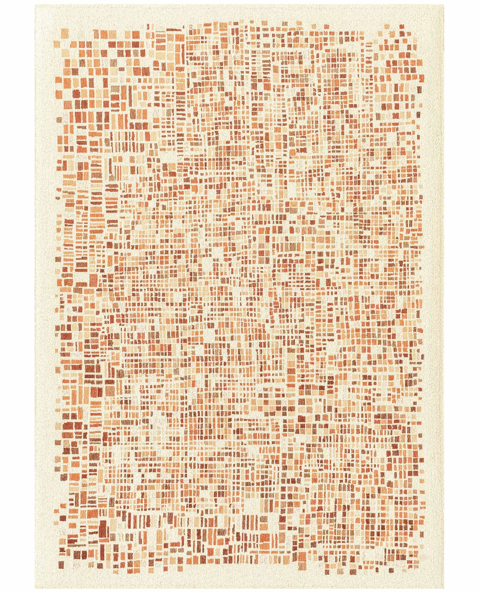 Louis De Poortere rug Gallery 2098 Cubik Pumpkin