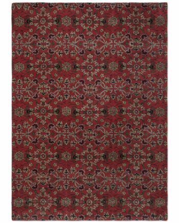 Morris Co X The Huntington Persian Scroll Plum 130603 A