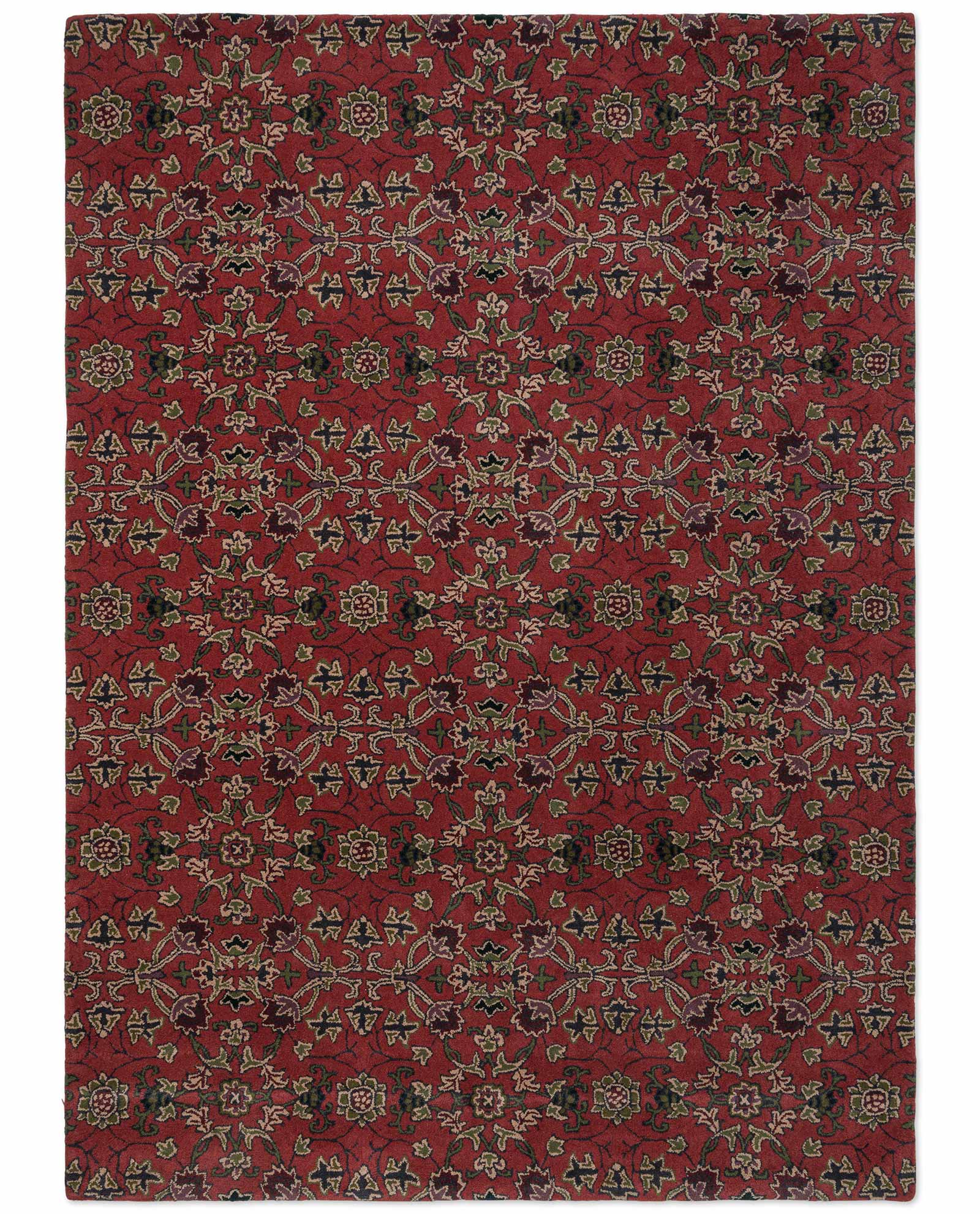 Morris Co X The Huntington Persian Scroll Plum 130603 A