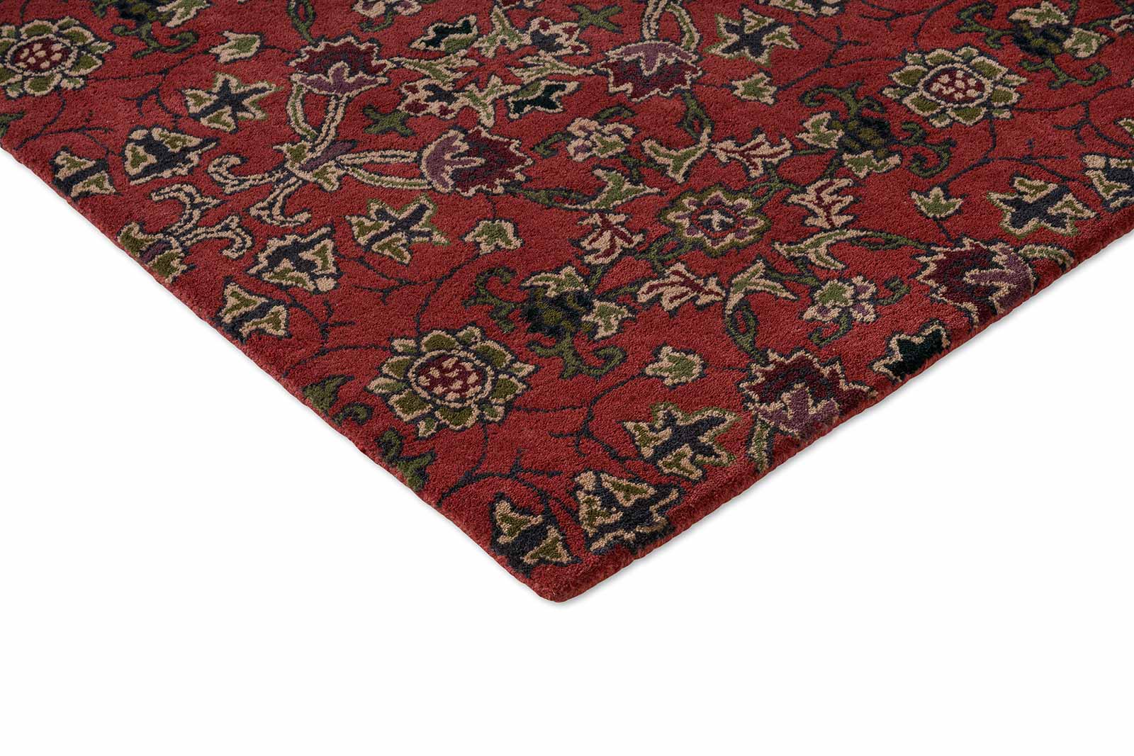 Morris Co X The Huntington Persian Scroll Plum 130603 E